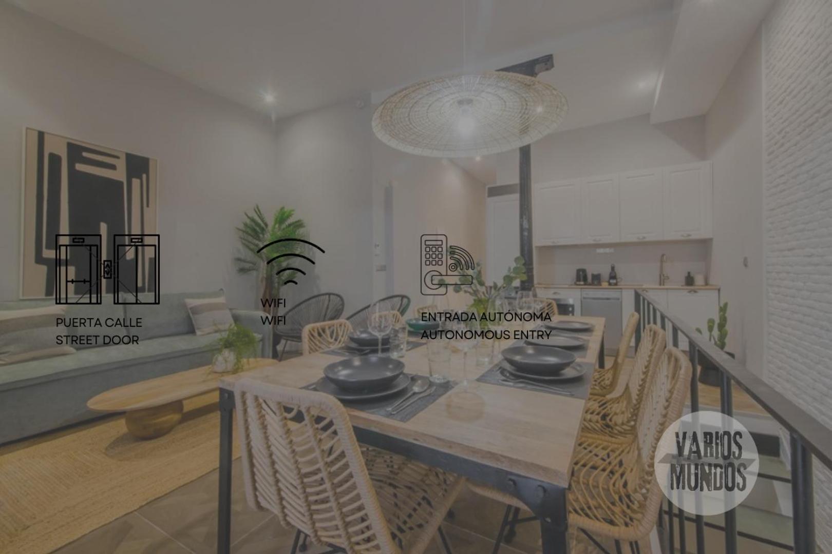 Super Nice Apt Para 10Pax En Malasana-Centro E3 Мадрид Экстерьер фото
