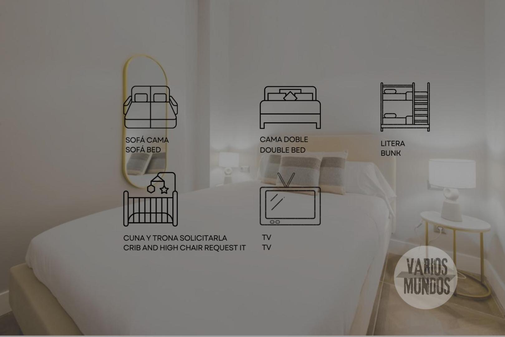 Super Nice Apt Para 10Pax En Malasana-Centro E3 Мадрид Экстерьер фото